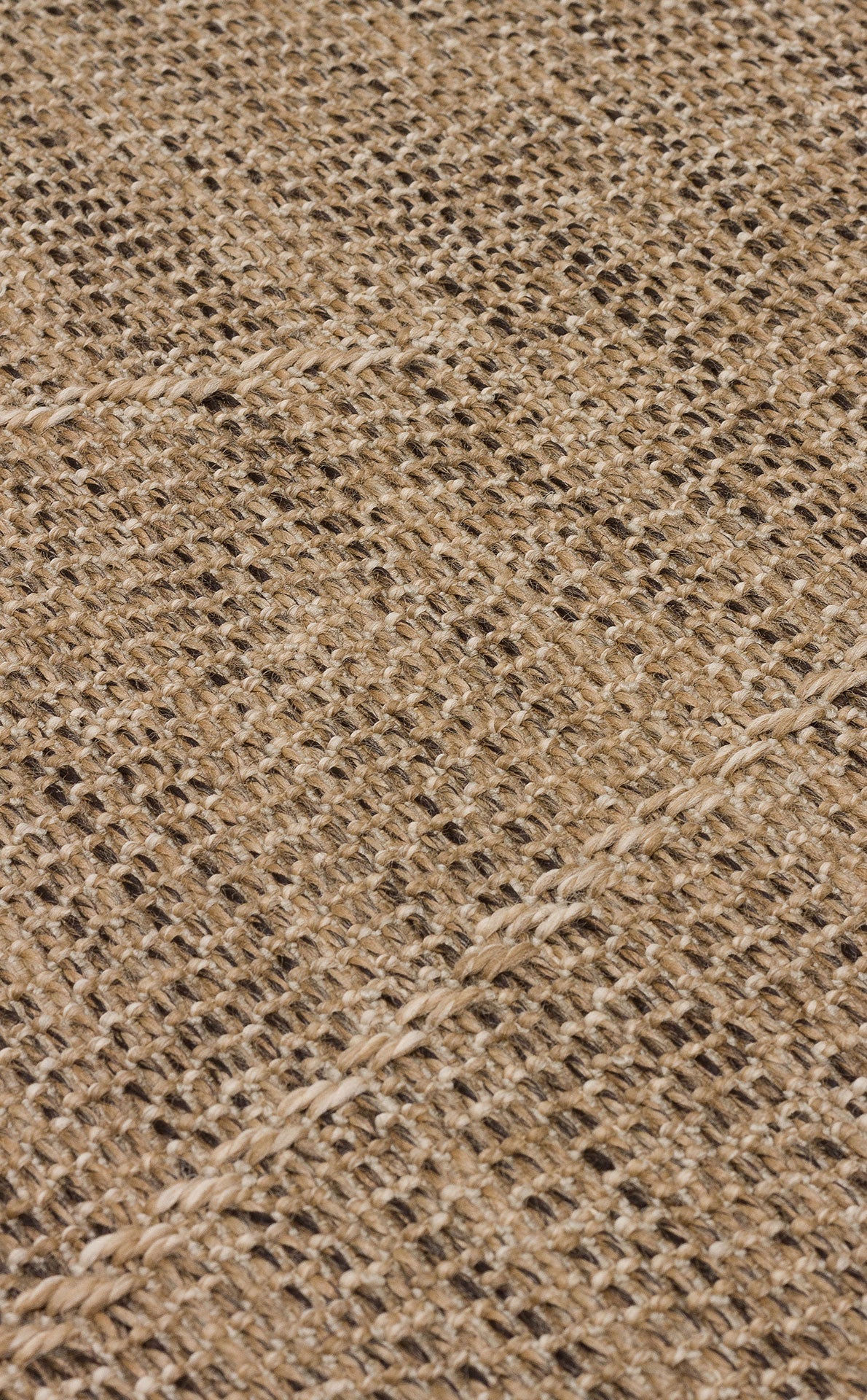 Sunlight and Water Resistant Sisal Jute Wicker Carpet with Natural Jute Appearance Suitable for Garden Use