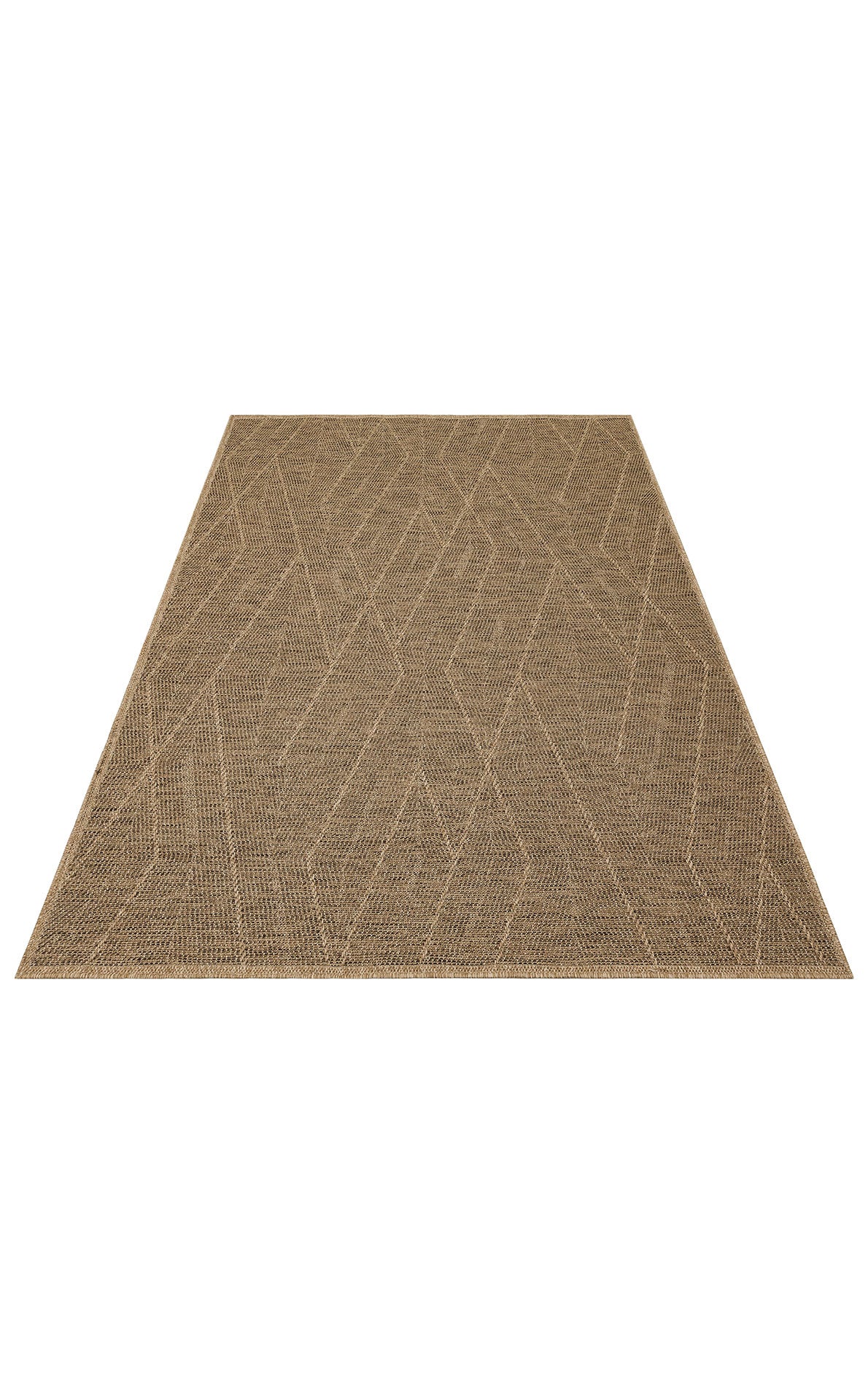 Sunlight and Water Resistant Sisal Jute Wicker Carpet with Natural Jute Appearance Suitable for Garden Use