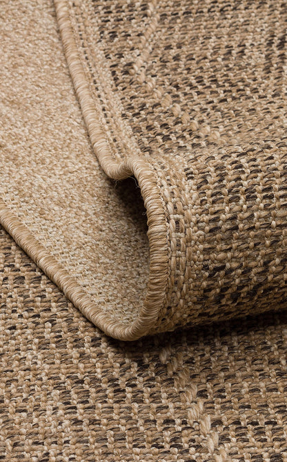 Sunlight and Water Resistant Sisal Jute Wicker Carpet with Natural Jute Appearance Suitable for Garden Use