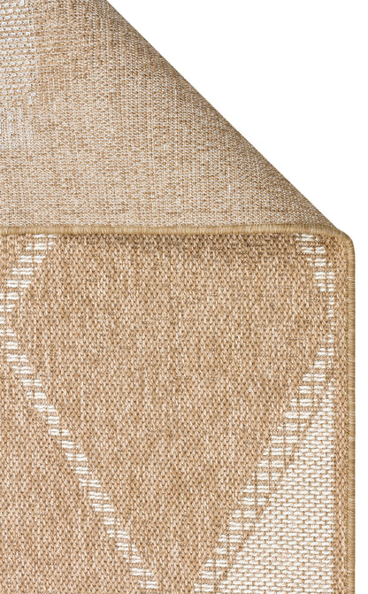 Sunlight and Water Resistant Sisal Jute Wicker Carpet with Natural Jute Appearance Suitable for Garden Use