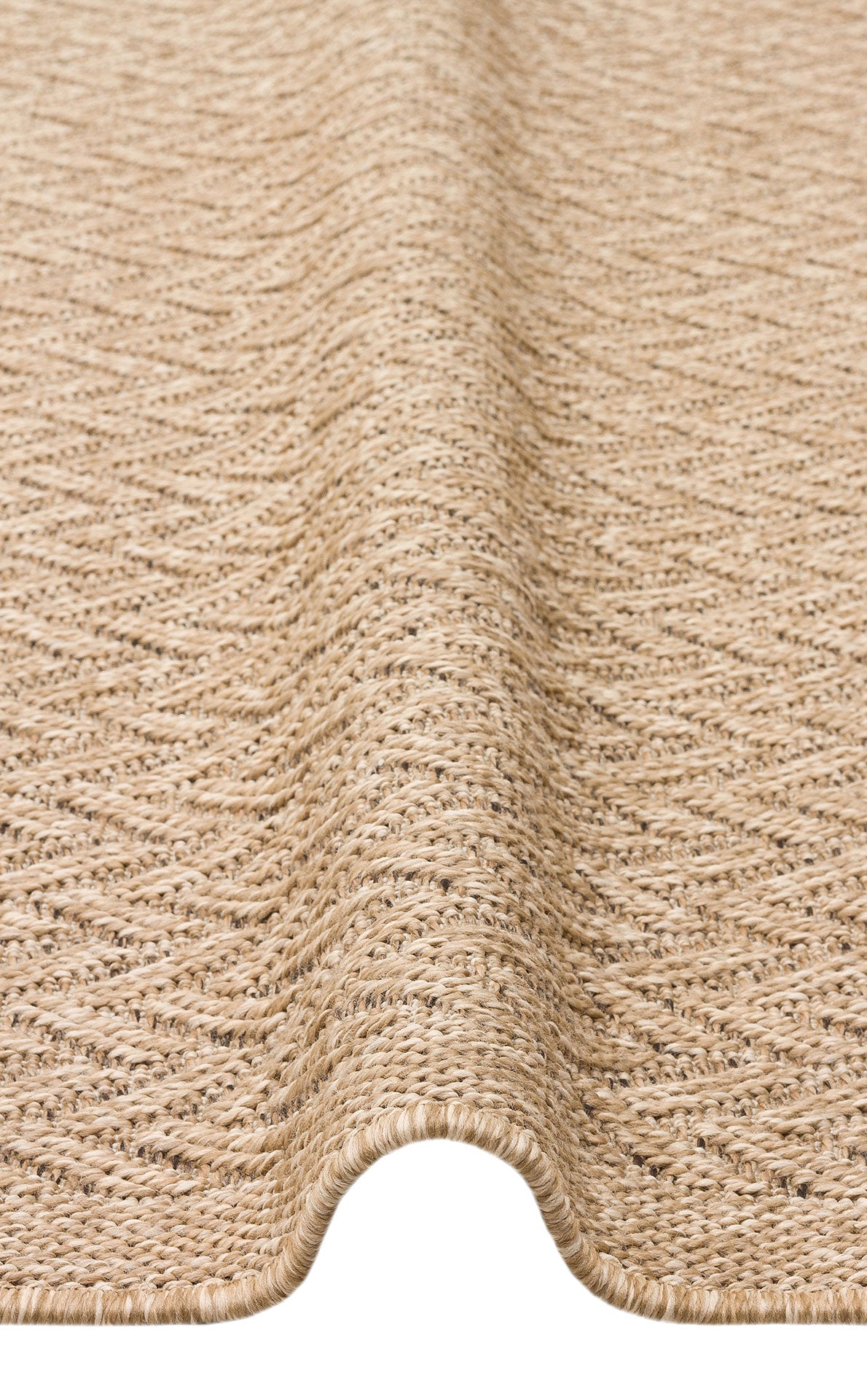 Sunlight and Water Resistant Sisal Jute Wicker Carpet with Natural Jute Appearance Suitable for Garden Use