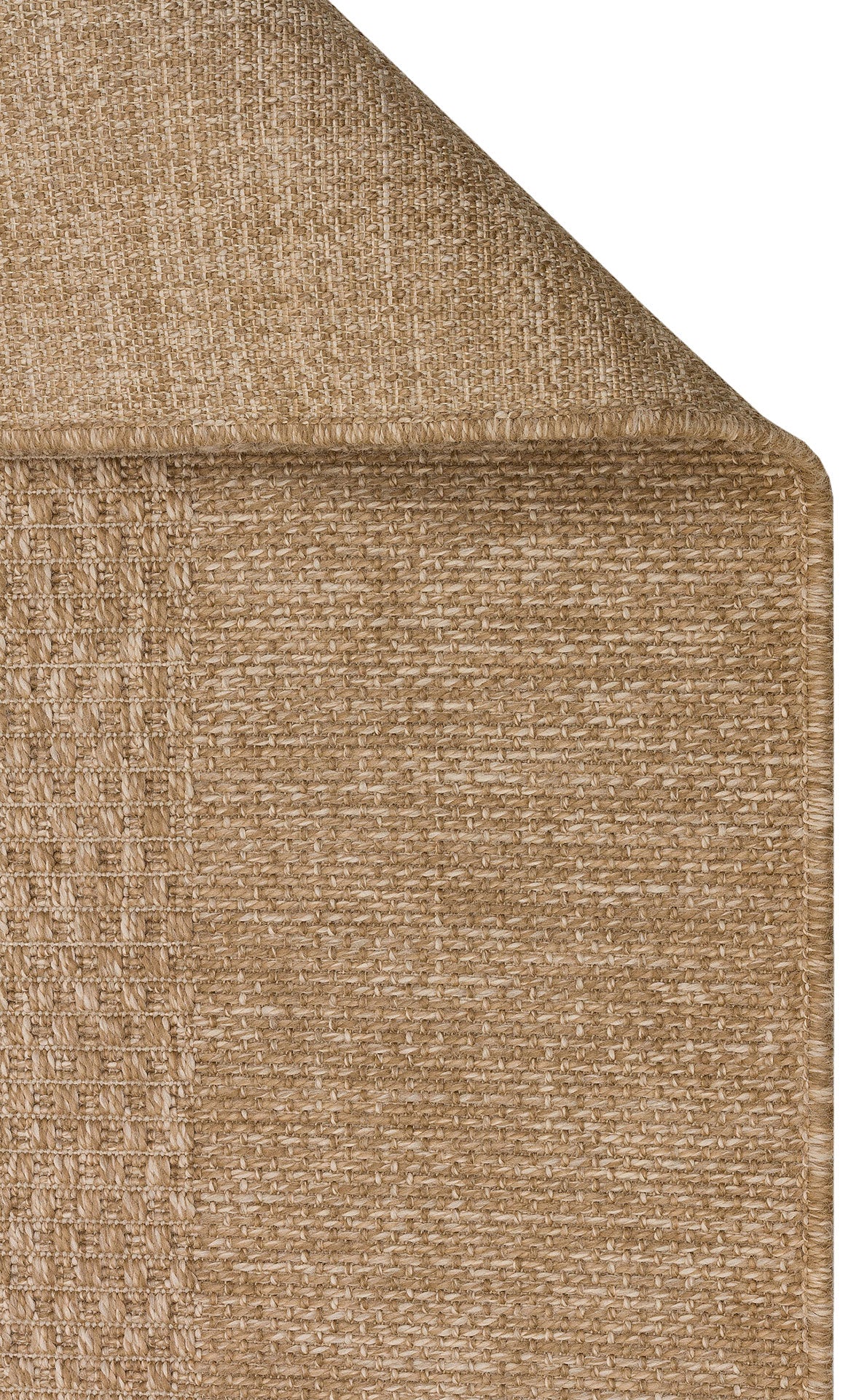 Sunlight and Water Resistant Sisal Jute Wicker Carpet with Natural Jute Appearance Suitable for Garden Use