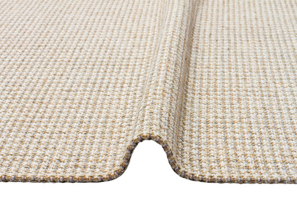 Wicker Jute Look Soft Textured Non-Slip Modern Woven Cream Rug Living Room Kitchen Bedroom Carpet