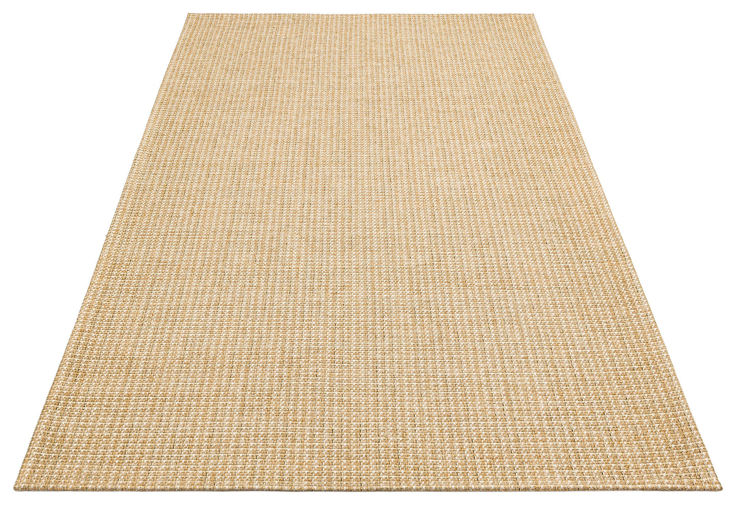 Wicker Jute Look Soft Textured Non-Slip Modern Woven Beige Rug Living Room Kitchen Bedroom Carpet