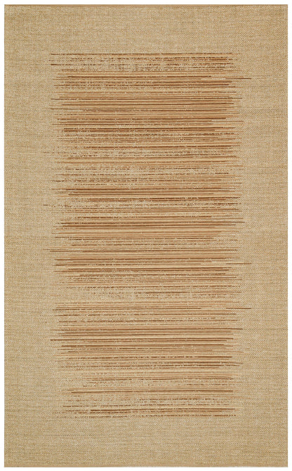 Wicker Jute Look Soft Textured Non-Slip Modern Woven Beige Rug Living Room Kitchen Bedroom Carpet