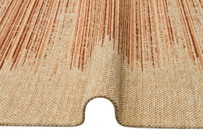 Wicker Jute Look Soft Textured Non-Slip Modern Woven Beige Rug Living Room Kitchen Bedroom Carpet