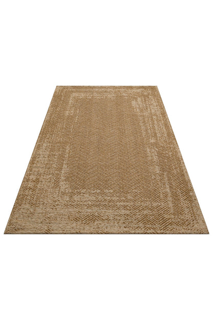 Wicker Jute Look Soft Textured Non-Slip Modern Woven Beige Rug Living Room Kitchen Bedroom Carpet