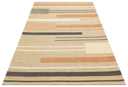 Wicker Jute Look Soft Textured Non-Slip Modern Woven Beige Rug Living Room Kitchen Bedroom Carpet