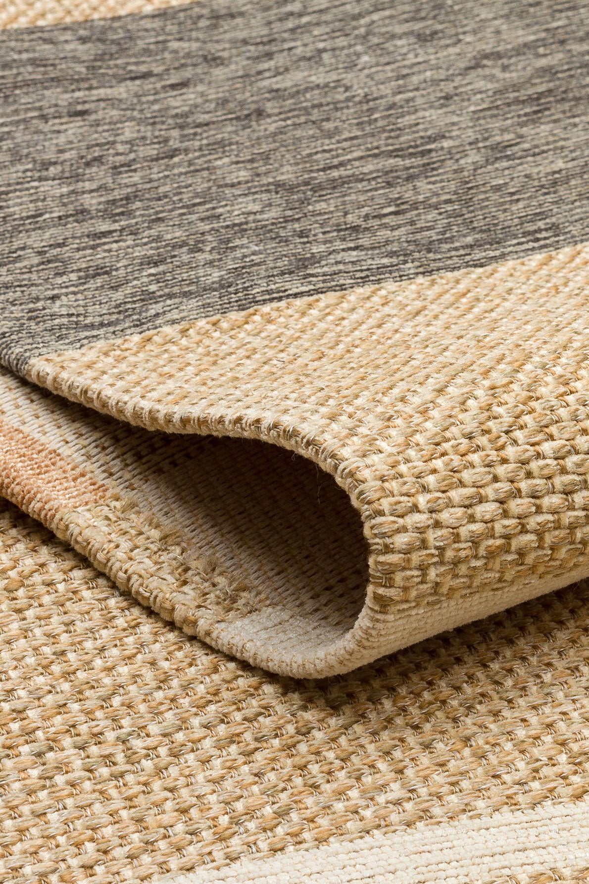 Wicker Jute Look Soft Textured Non-Slip Modern Woven Beige Rug Living Room Kitchen Bedroom Carpet