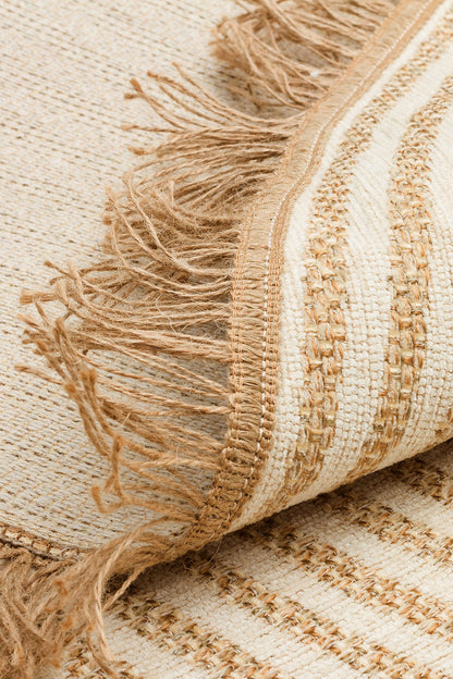 Wicker Jute Look Soft Textured Non-Slip Modern Woven Rug Living Room Kitchen Bedroom Carpet