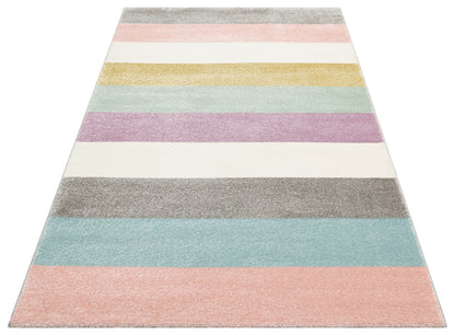 Natural Antiallergic Colored Baby Room Carpet Children's Room Carpet Washable with Non-Slip Base