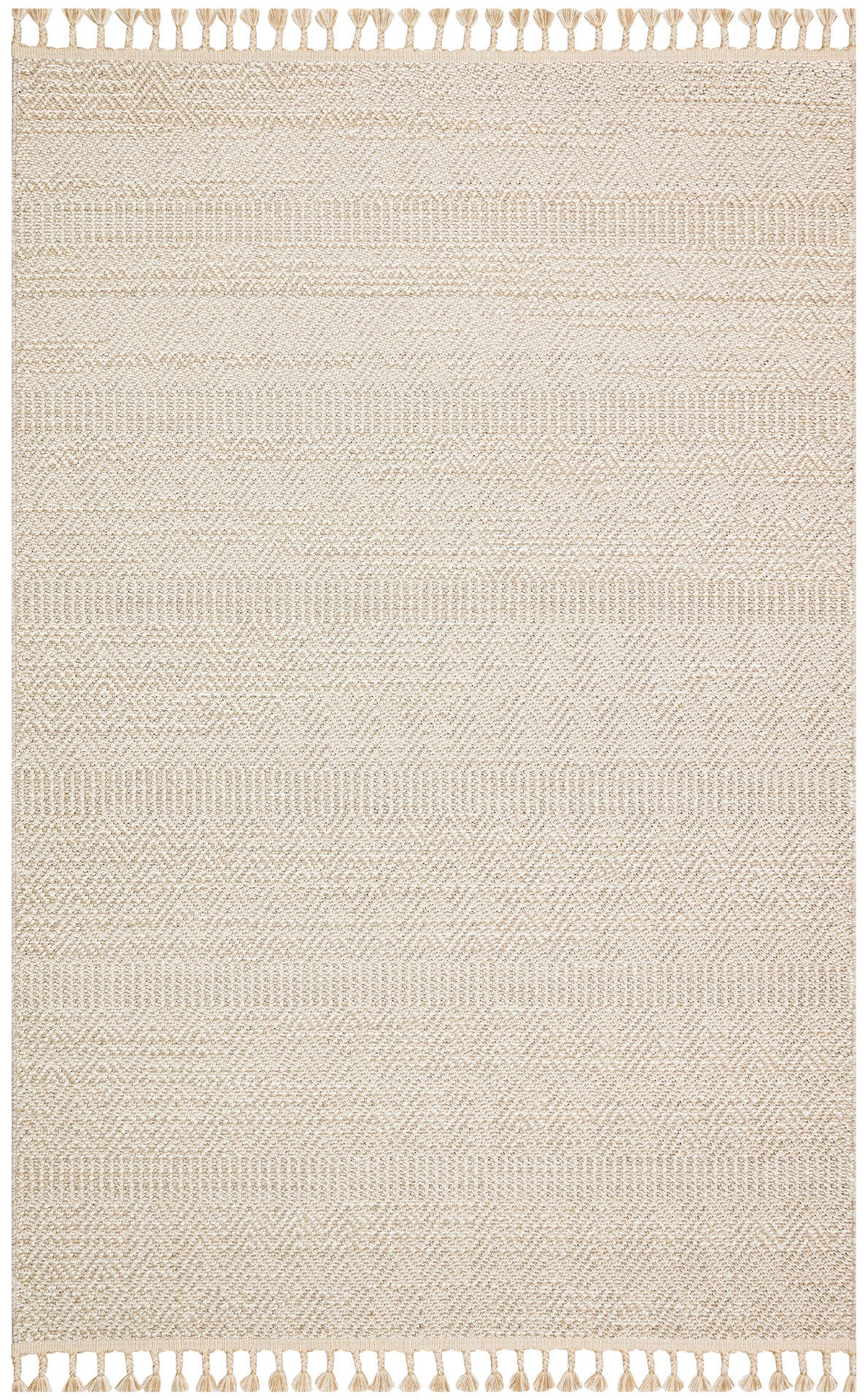 Scandinavian Knitted Loop Modern Soft Textured Antiallergic Beige Living Room Kitchen Hallway Carpet