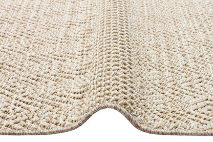 Scandinavian Knitted Loop Modern Soft Textured Antiallergic Beige Living Room Kitchen Hallway Carpet