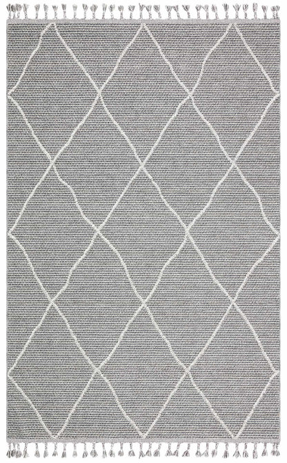 Scandinavian Knitted Loop Modern Soft Textured Antiallergic Gray Living Room Kitchen Hallway Carpet