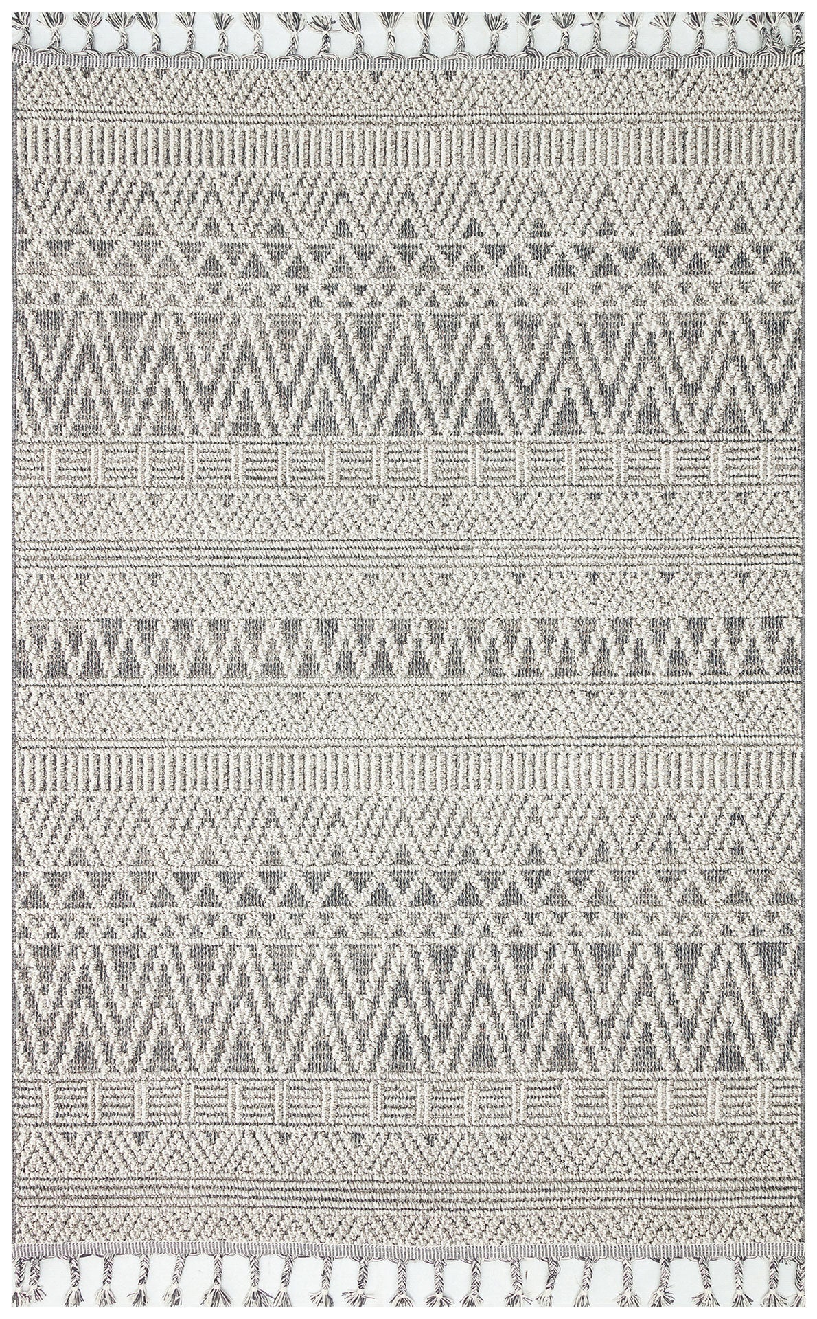 Scandinavian Knitted Loop Modern Soft Textured Antiallergic Gray Living Room Kitchen Hallway Carpet