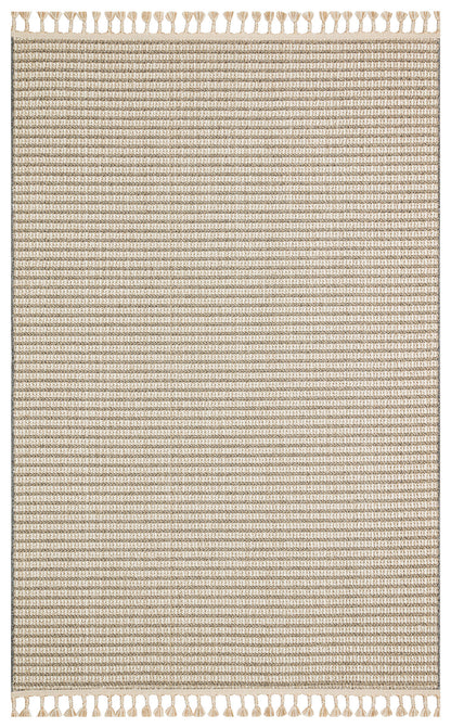 Scandinavian Knitted Loop Modern Soft Textured Antiallergic Beige Living Room Kitchen Hallway Carpet