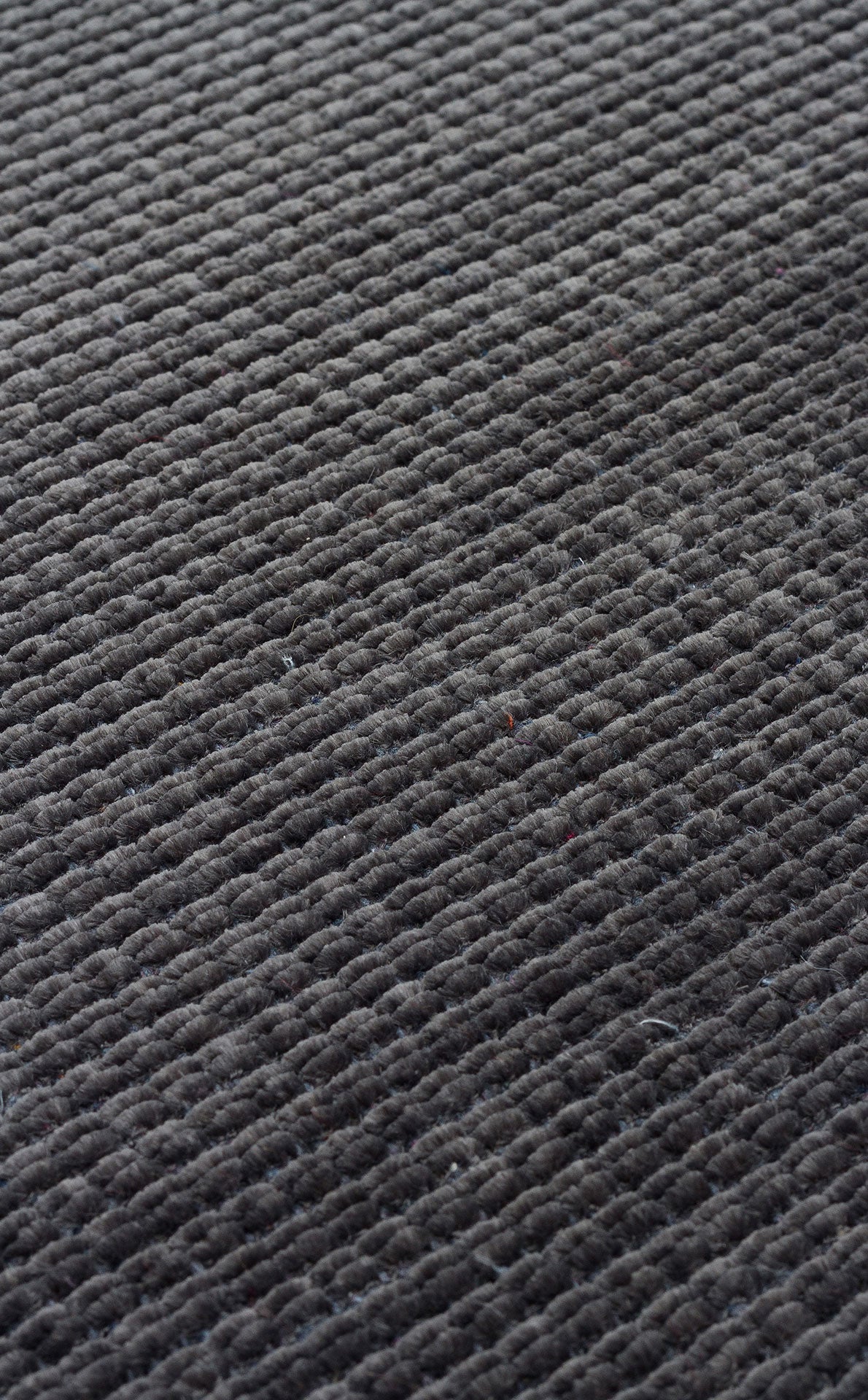 Practical Soft Textured Plain Anthracite Color Pile Dust-Free Non-Slip Washable Rug Kitchen Living Room