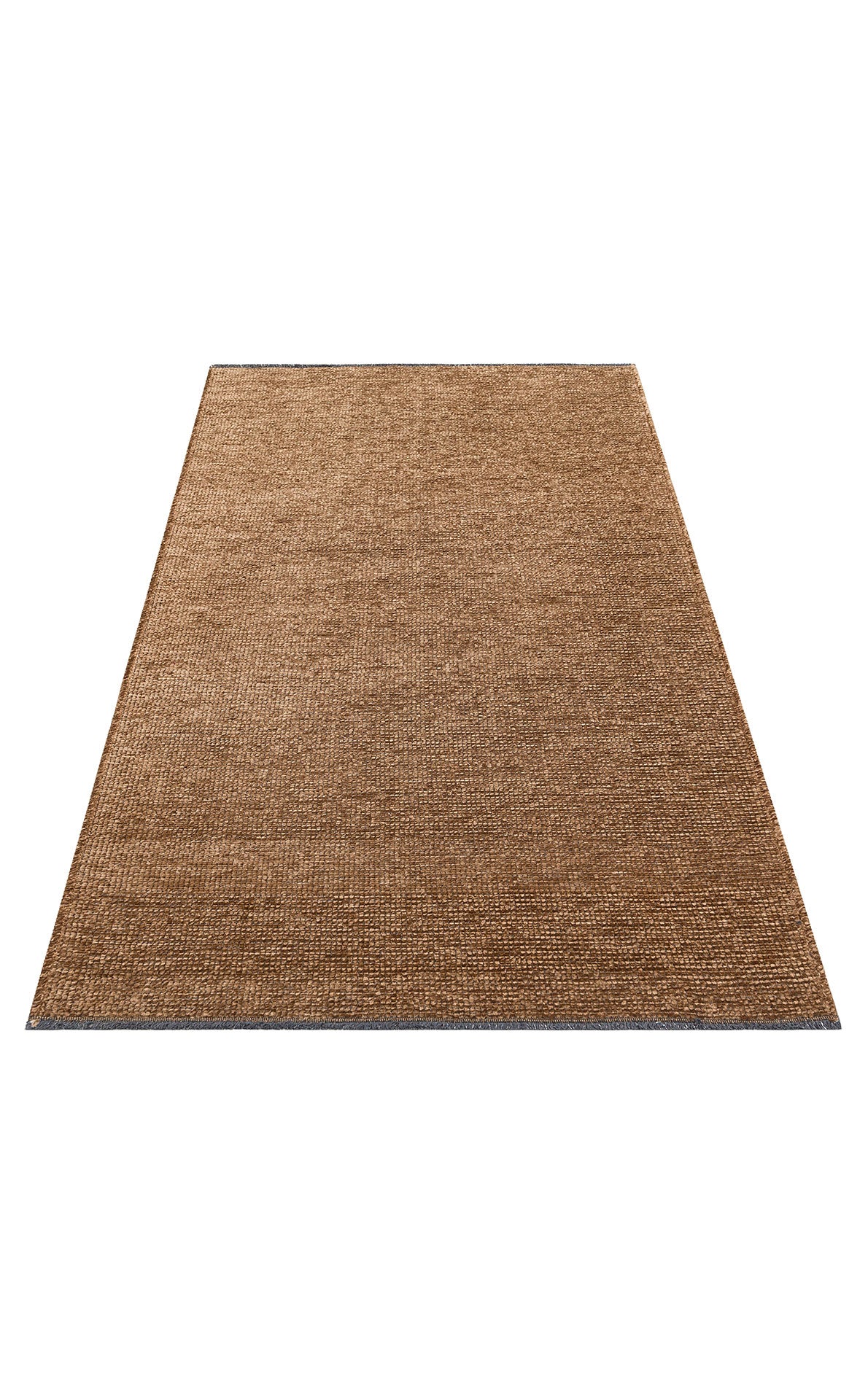 Practical Soft Textured Plain Beige Color Lint Anti-Dust Non-Slip Washable Rug for Kitchen Living Room Hallway