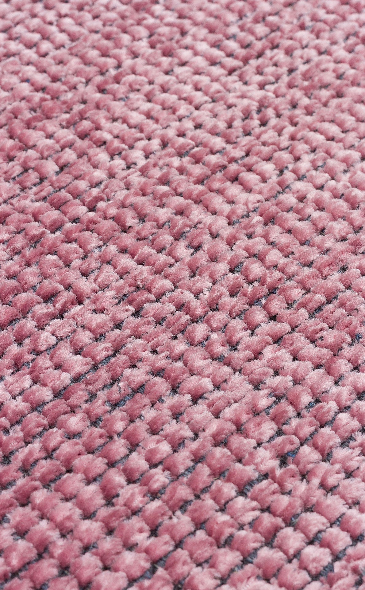 Practical Soft Textured Plain Pink Color Lint Anti-Dust Non-Slip Washable Rug for Kitchen Living Room Hallway