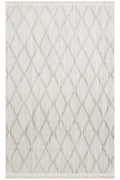 Scandinavian Knitted Loop Woven Antiallergic Modern Gray Machine Made Carpet for Living Room Kitchen Hallway