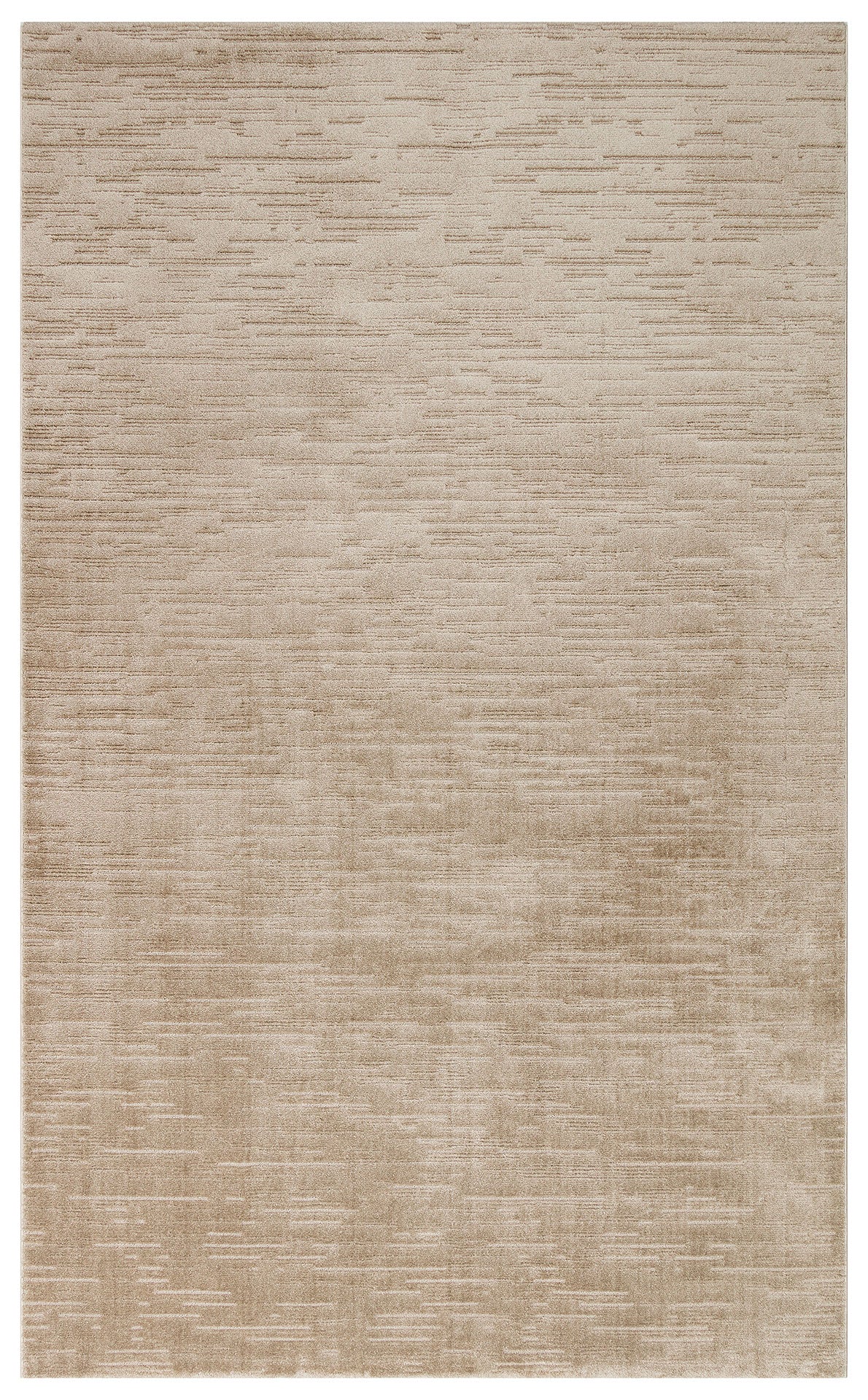 Simple Patterned Soft Textured Fluffy Modern Antiallergic Beige Machine Made Carpet for Living Room Kitchen Hallway