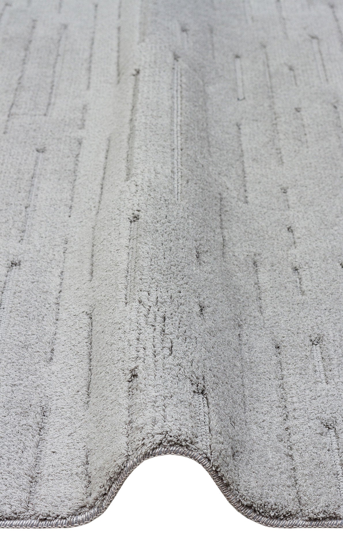 Simple Patterned Soft Textured Fluffy Modern Antiallergic Gray Machine Made Carpet for Living Room Kitchen Hallway