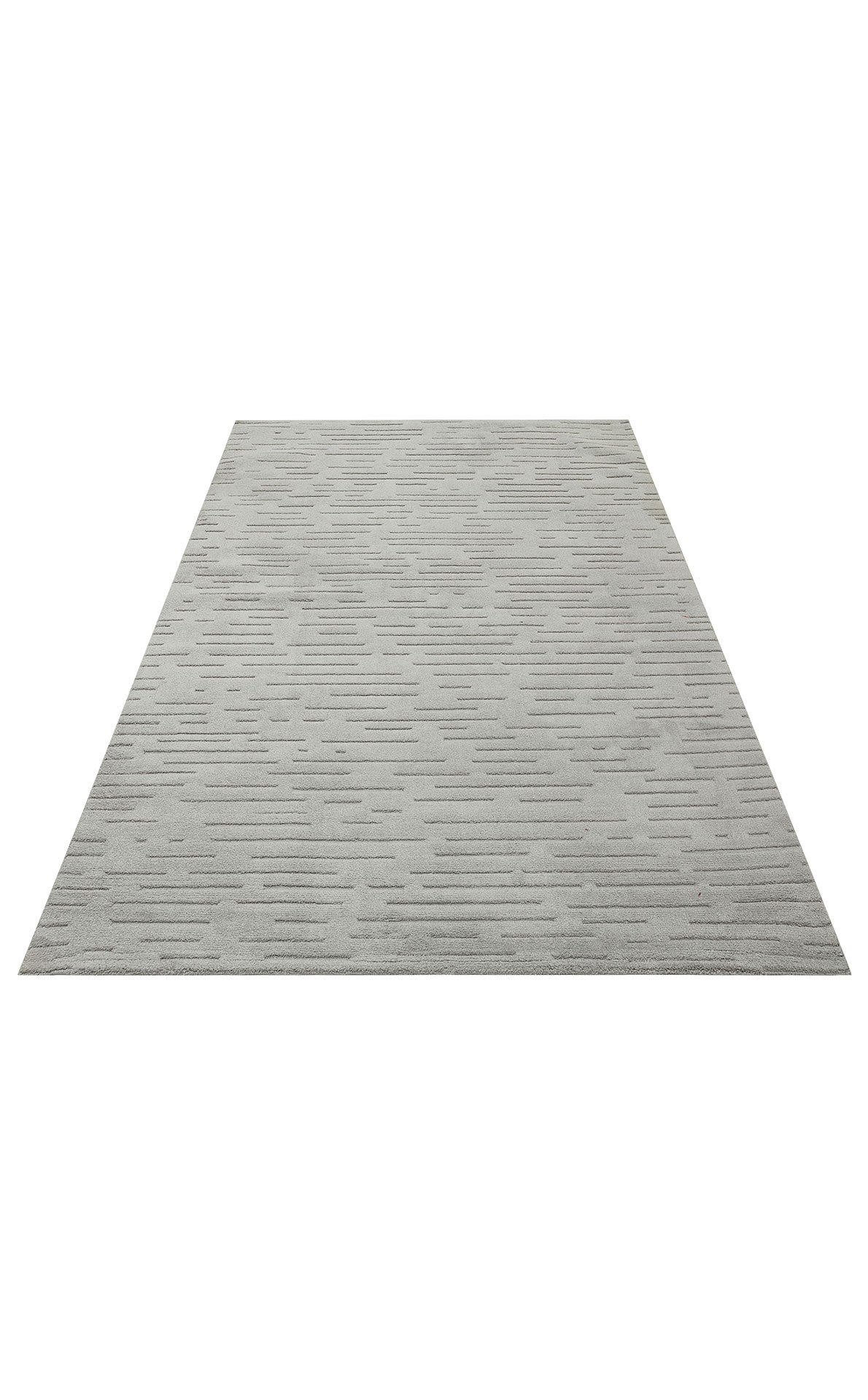 Simple Patterned Soft Textured Fluffy Modern Antiallergic Gray Machine Made Carpet for Living Room Kitchen Hallway