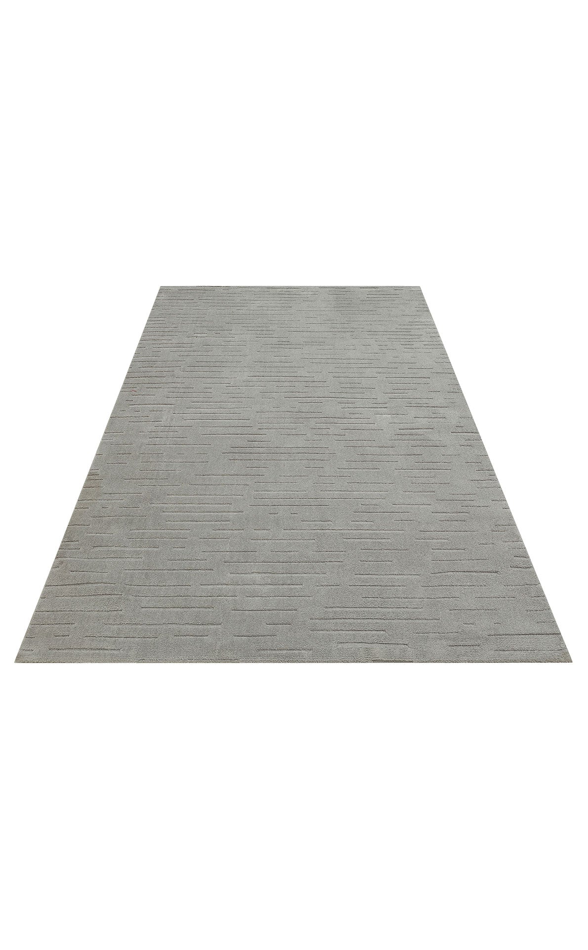 Simple Patterned Soft Textured Fluffy Modern Antiallergic Gray Machine Made Carpet for Living Room Kitchen Hallway