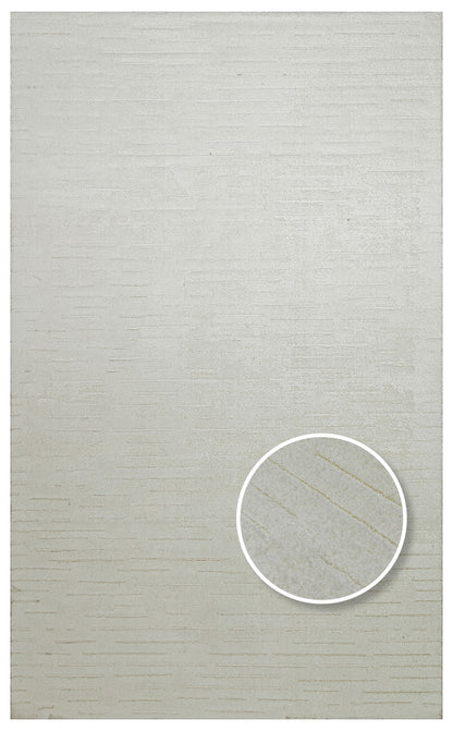 Simple Patterned Soft Textured Fluffy Modern Antiallergic White Machine Made Carpet for Living Room Kitchen Hallway