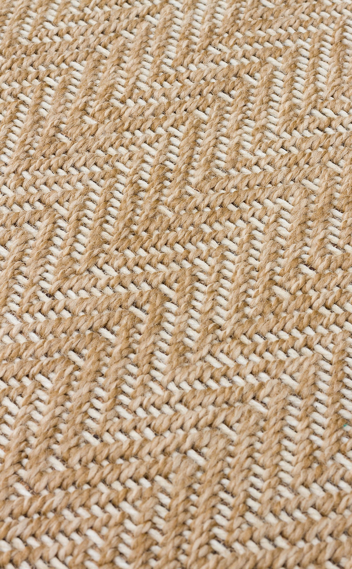 Durable Carpet with Sisal Jute Straw Look, Suitable for Indoor and Outdoor, Lint-Free, Cleanable