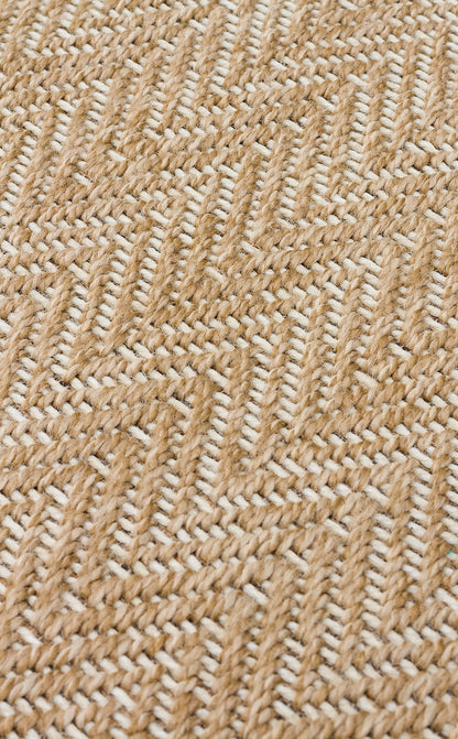 Durable Carpet with Sisal Jute Straw Look, Suitable for Indoor and Outdoor, Lint-Free, Cleanable