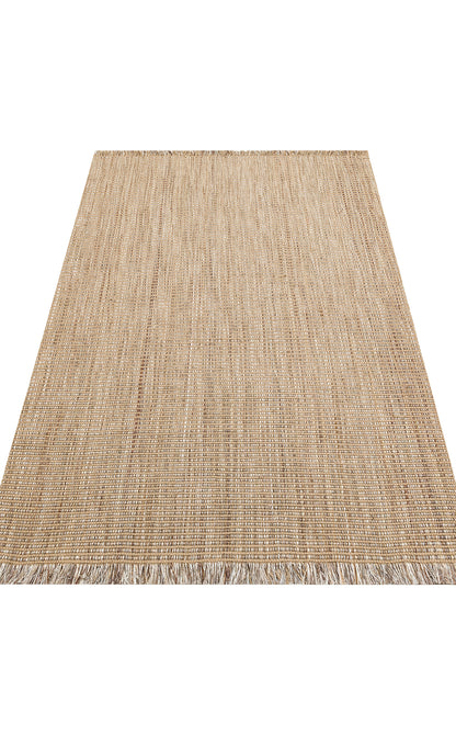 Durable Double-Sided Natural Modern Jute Wicker Rug Carpet Made from Hand-Woven Jute Fibers