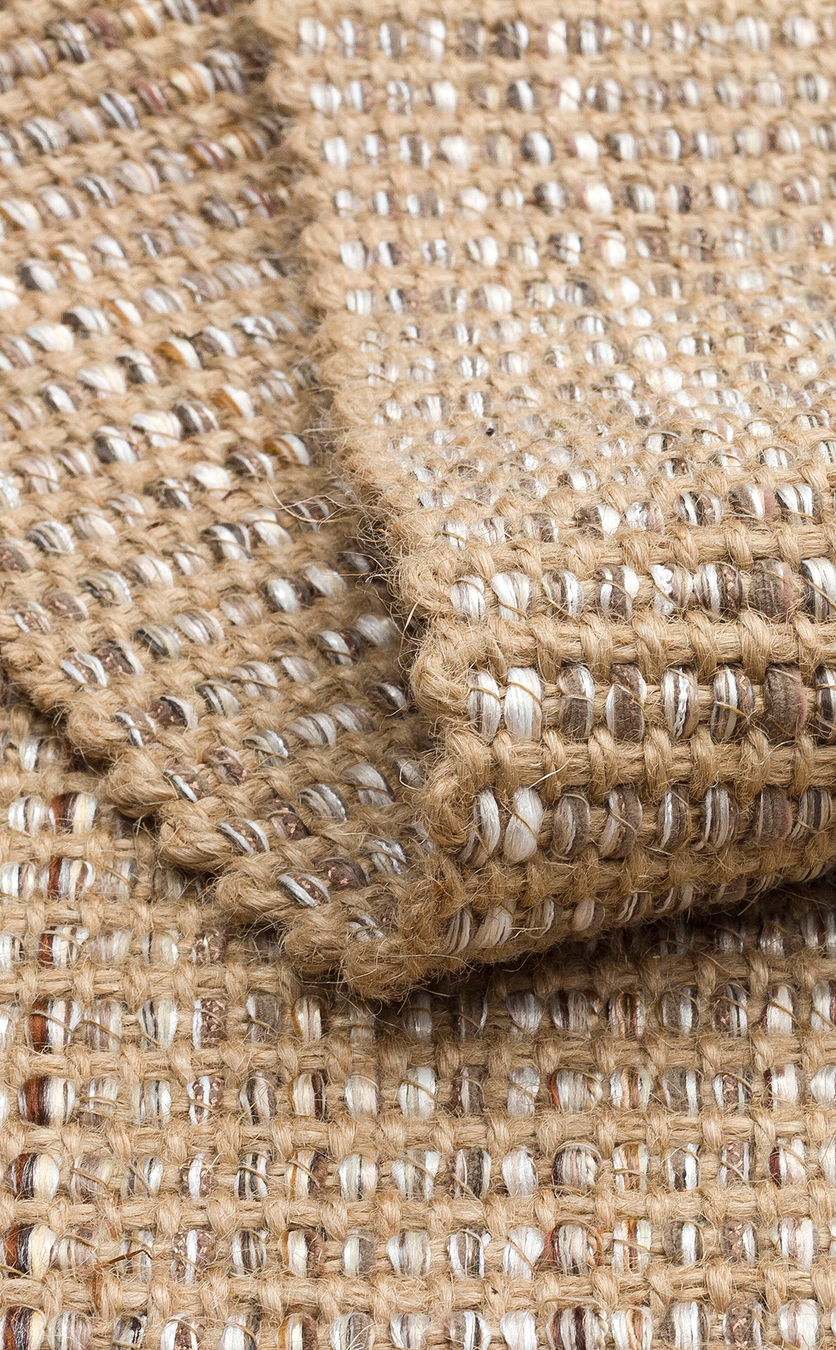 Durable Double-Sided Natural Modern Jute Wicker Rug Carpet Made from Hand-Woven Jute Fibers