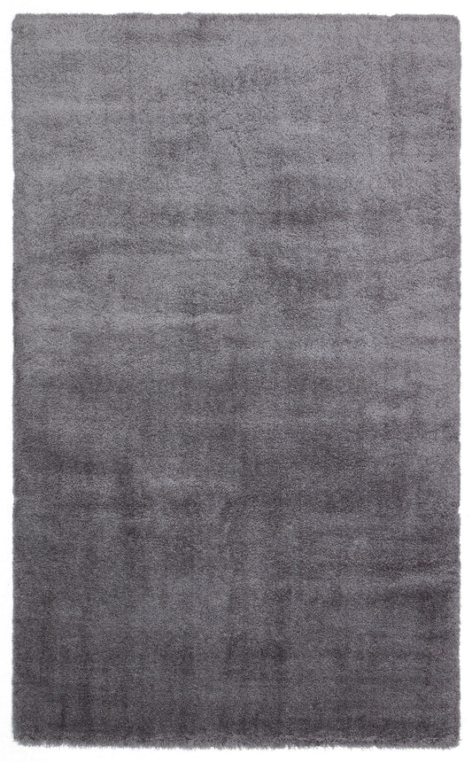 Soft Textured Fluffy Easy to Use Bedroom Living Room Antiallergic Modern Anthracite Shaggy Carpet