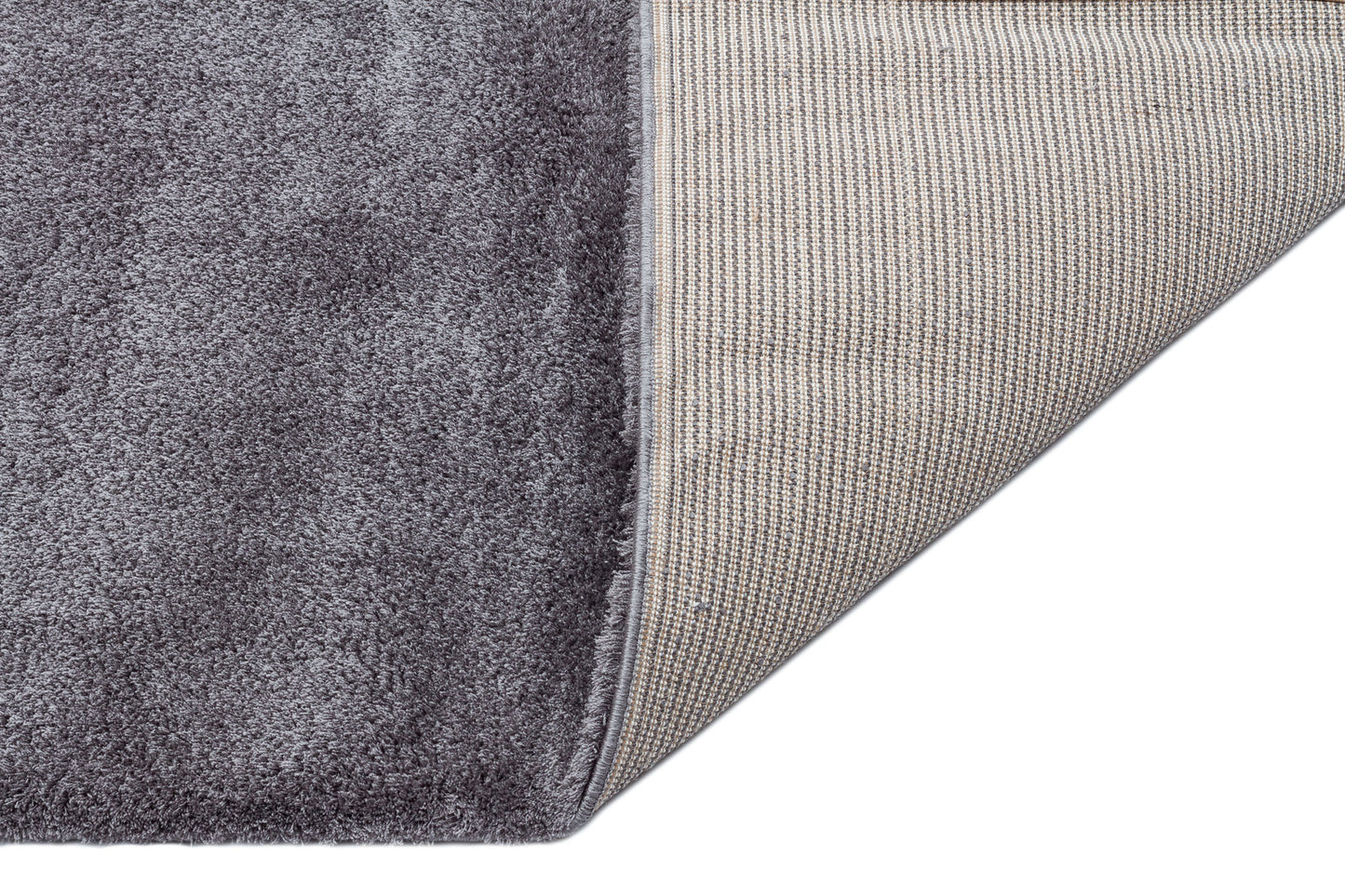 Soft Textured Fluffy Easy to Use Bedroom Living Room Antiallergic Modern Anthracite Shaggy Carpet