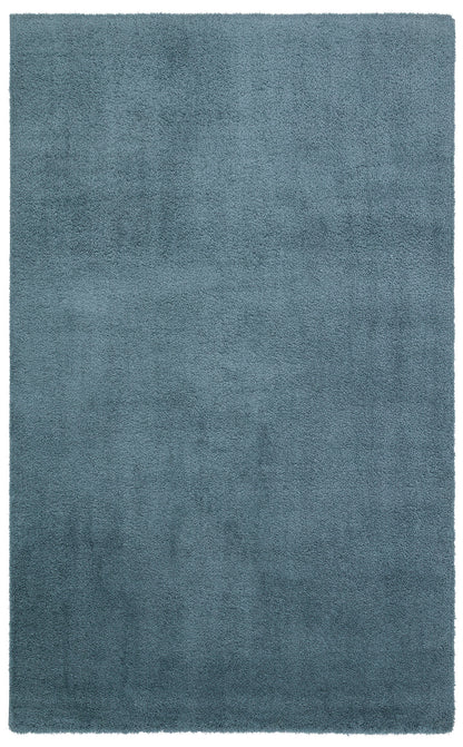 Soft Textured, Fluffy, Easy to Use, No Lint and Dust, Antiallergic, Modern Blue Shaggy Carpet