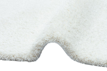 Soft Textured, Fluffy, Easy to Use, Lint-Free, Anti-Allergic, Modern White Shaggy Carpet