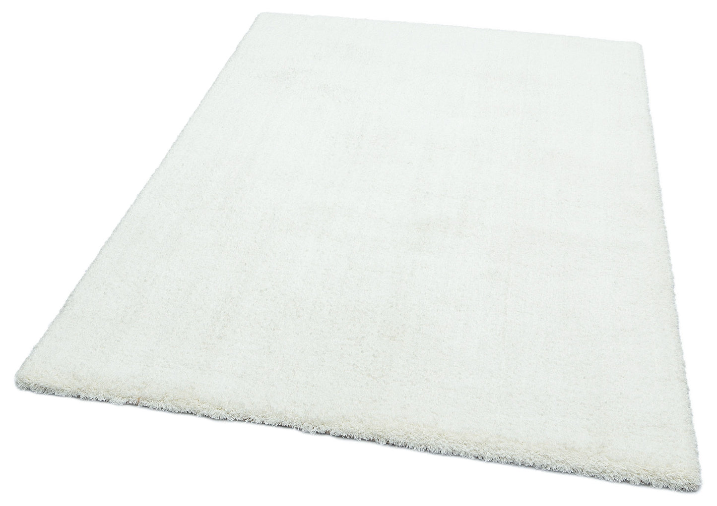 Soft Textured, Fluffy, Easy to Use, Lint-Free, Anti-Allergic, Modern White Shaggy Carpet