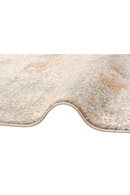 Lidya Dyed Bakır Vintage Overdyed Salon Halısı Dokulu Parlak Sık Dokuma Klasik Dekoratif Tasarım