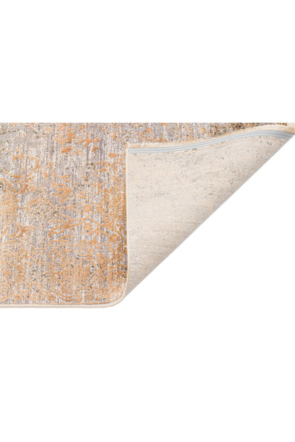 Lidya Dyed Bakır Vintage Overdyed Salon Halısı Dokulu Parlak Sık Dokuma Klasik Dekoratif Tasarım