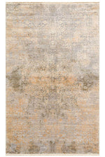 Lidya Dyed Copper Vintage Overdyed Living Room Rug, Textured, Shiny, Tightly Woven, Classic Decorative Design