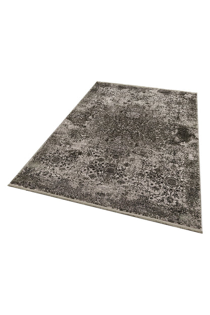 Lidya Dyed Yeşil Vintage Overdyed Salon Halısı Dokulu Parlak Sık Dokuma Klasik Dekoratif Tasarım