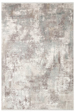 Lydia Grey Beige Brown Bamboo Viscose Acrylic Abstract Pattern Tightly Woven Classic Modern Living Room Rug