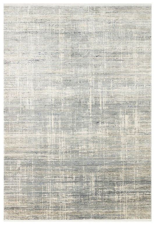 Minimal Elit Mavi Modern Makine Dokuma Salon Halısı – Zarif, Yumuşak ve Parlak Dokulu - Mavi