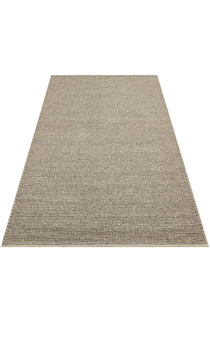 Natural Sweater Knit Patterned Hand-Woven Knitted Brown Carpet Living Room Kitchen Hallway Carpet