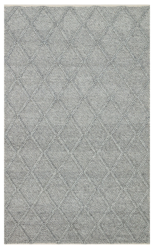 Natural Sweater Knit Patterned Hand-Woven Knitted Gray Carpet Living Room Kitchen Hallway Carpet