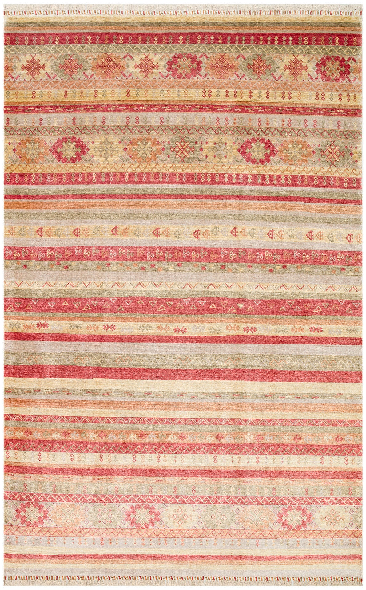 Authentic Patterned Hand Woven Natural Material Red Uşak Carpet Living Room Kitchen Hallway Room Carpet