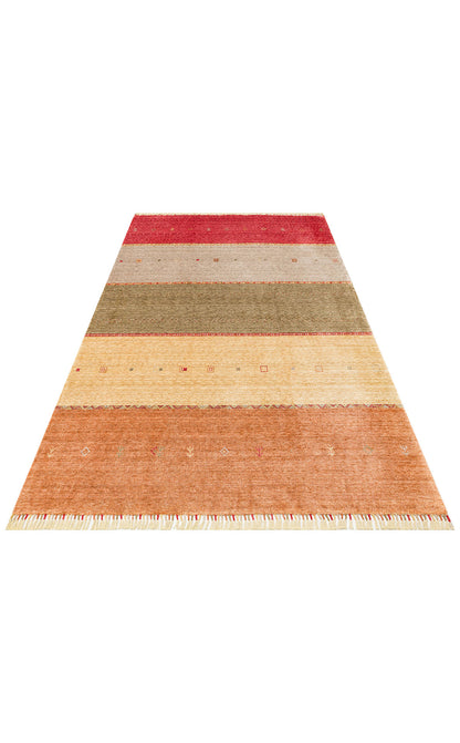 Authentic Patterned Hand Woven Natural Material Red Uşak Carpet Living Room Kitchen Hallway Room Carpet