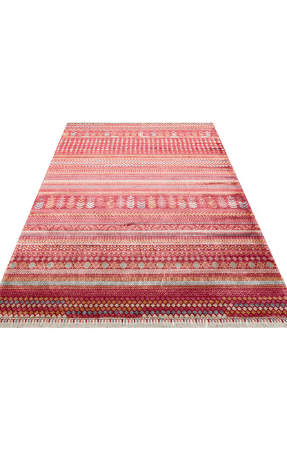 Authentic Patterned Hand Woven Natural Material Red Uşak Carpet Living Room Kitchen Hallway Room Carpet