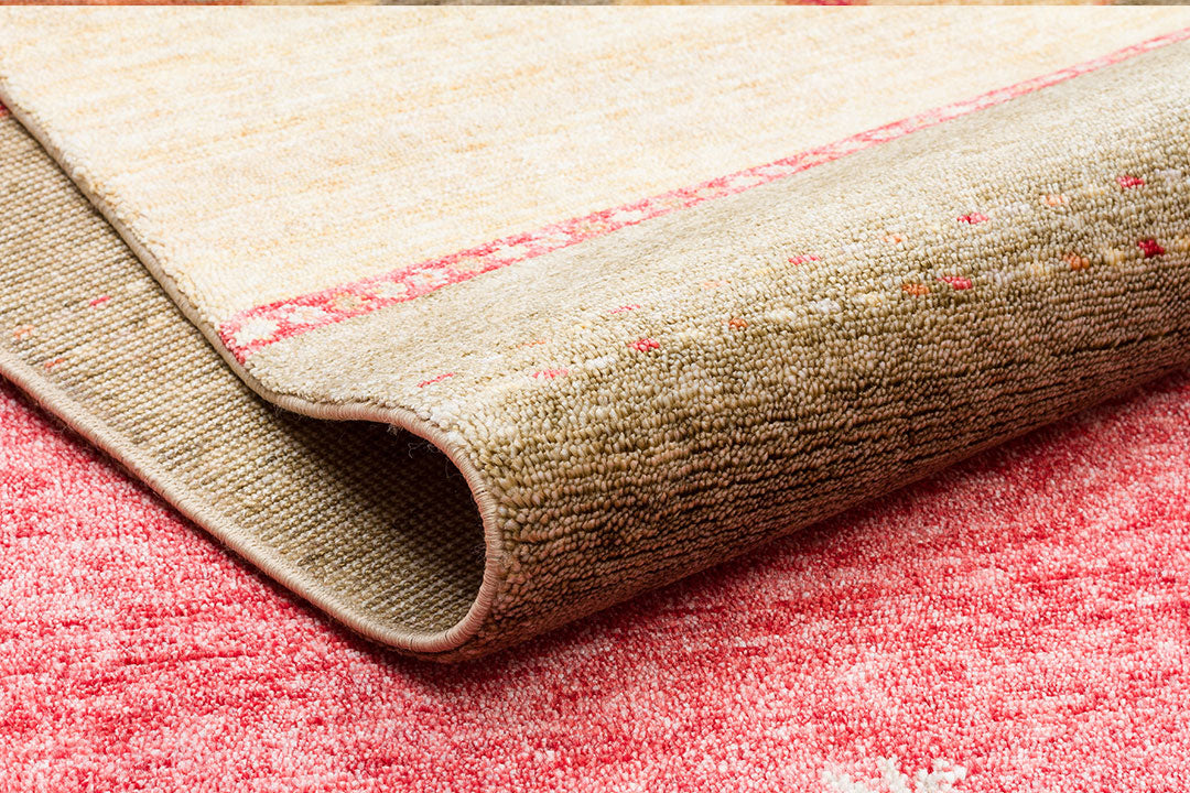 Authentic Patterned Hand Woven Natural Material Red Uşak Carpet Living Room Kitchen Hallway Room Carpet